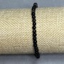 Bransoletka Agat kulka, średnica 4 mm +/-, długość 18 cm +/-, na gumce (stretch)