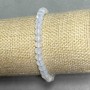 Bransoletka Czeski kryształ fasetowany rondel 6x5mm +/-, długość 18 cm +/- stretch