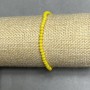 Bransoletka Czeski kryształ fasetowany ronder 3x2, 5 mm +/- , długość 18 cm +/- na gumce (stretch)
