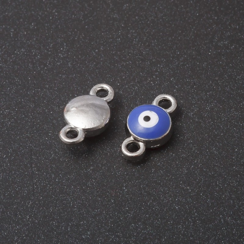Zawieszka-konektor okrągła «oko» 1,5 cm op. 10 szt.