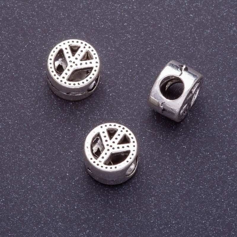 Koralik Pandora Świat d1-11 mm, d2-4 mm, opakowanie 20 g ±9 szt.