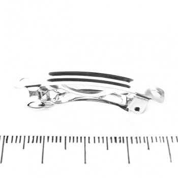 Cena za opakowanie / 10 szt. 40 mm metalowa podstawa pod spinkę