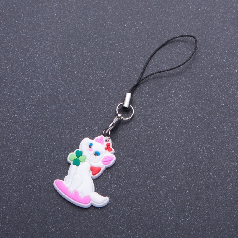 Cena za 10 szt. Brelok do pendrive’a "Koteczek" 3x2,5 cm