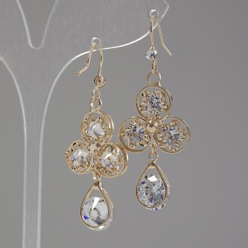 (5,5 cm) Kolczyki z zapięciem pętelkowym