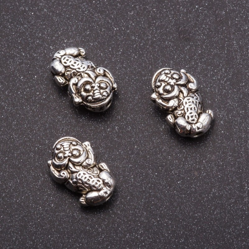 Wstawka ozdobna „Żaba” 15×10 mm, opakowanie 20 g, ±10 szt.