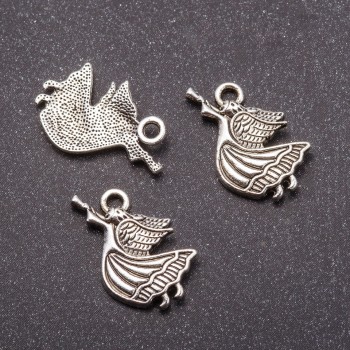 Zawieszka Anioł 21×14 mm, fason 20 g, ±17 szt.