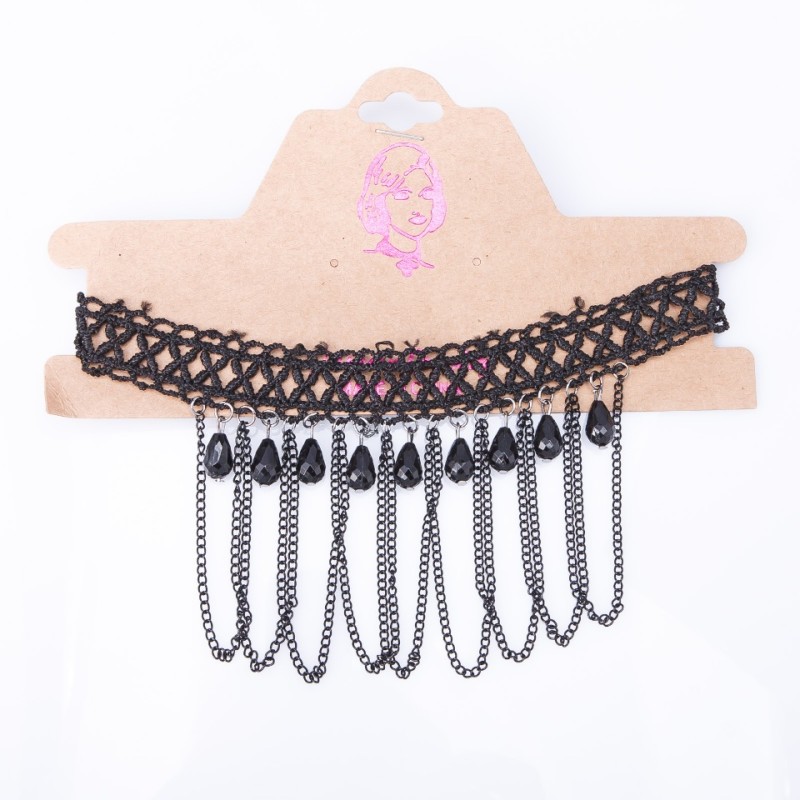 Choker na szyję „Wenecja” z bicones