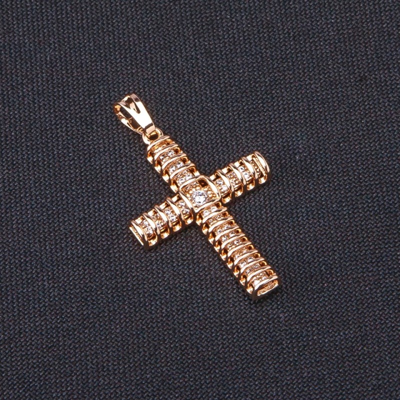 Wisiorek krzyż Xuping 3×2 cm