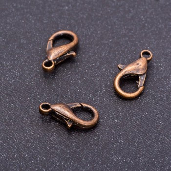 Cena za opakowanie / 10 szt. Zapięcie miedziane 16×8 mm