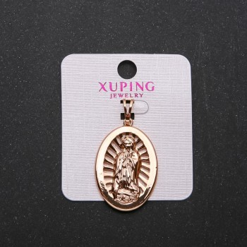Wisiorek Xuping Ikona, wymiary 22×32 mm, długość 4 cm, kolor złoty