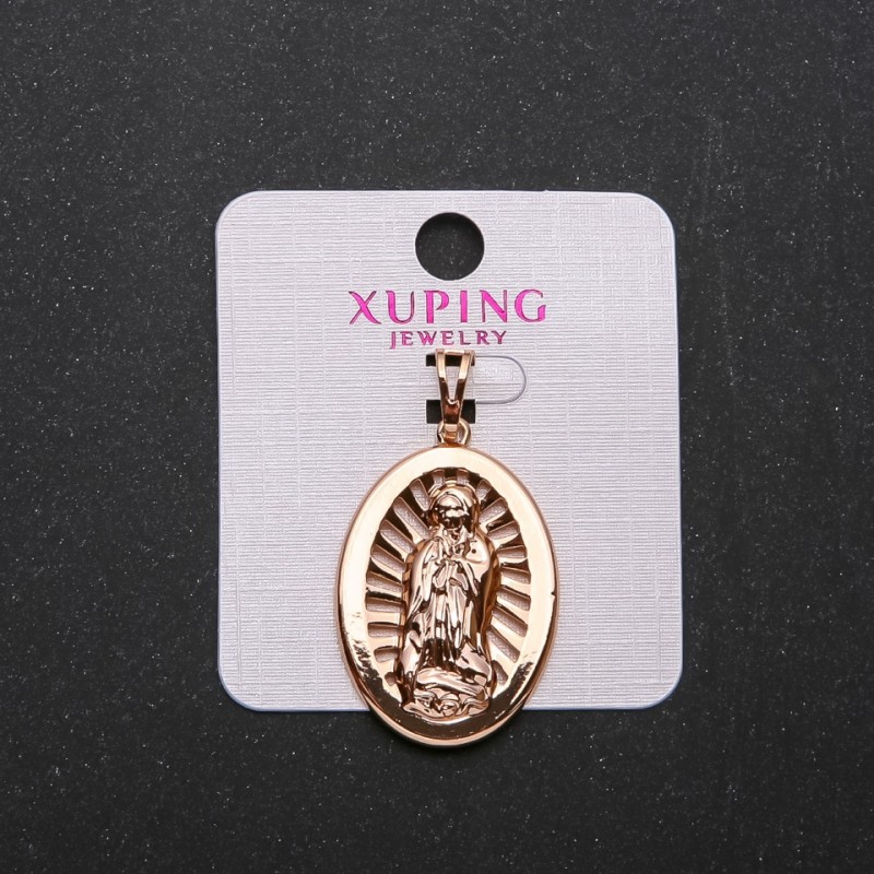 Wisiorek Xuping Ikona, wymiary 22×32 mm, długość 4 cm, kolor złoty