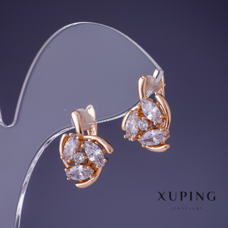 Kolczyki Xuping 17×14 mm «pozłacane 18K»