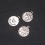 Zawieszka do biżuterii Zodiak Byk, średnica 17 mm, opakowanie 20 g ±14 szt.
