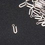 Zawieszka w kształcie litery U, 17×7 mm, opakowanie 20 g (± 30 szt.)