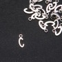 Zawieszka litera "C", 17×7 mm, opakowanie 20 g (ok. 30 szt.)