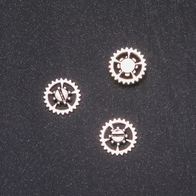 Zawieszka-konektor zębatka 15 mm, opakowanie 20 g, +/- 16 szt.