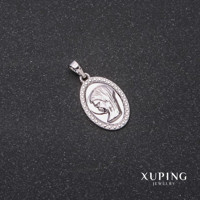 Wisiorek Xuping „Twarz” 25×20×13 mm rhodiowany