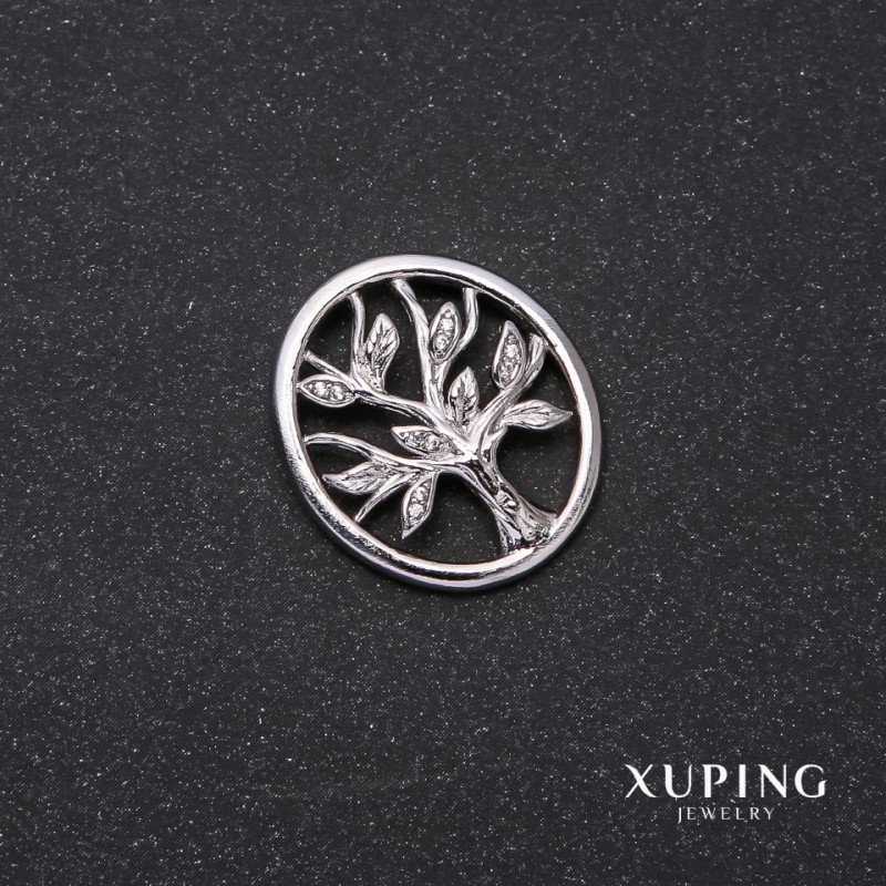 Wisiorek Xuping «Drzewo» 25×22 mm rhodiowany