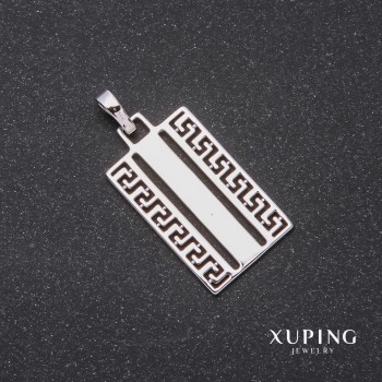 Wisiorek Xuping Versace 36×30×17 mm z powłoką rodową