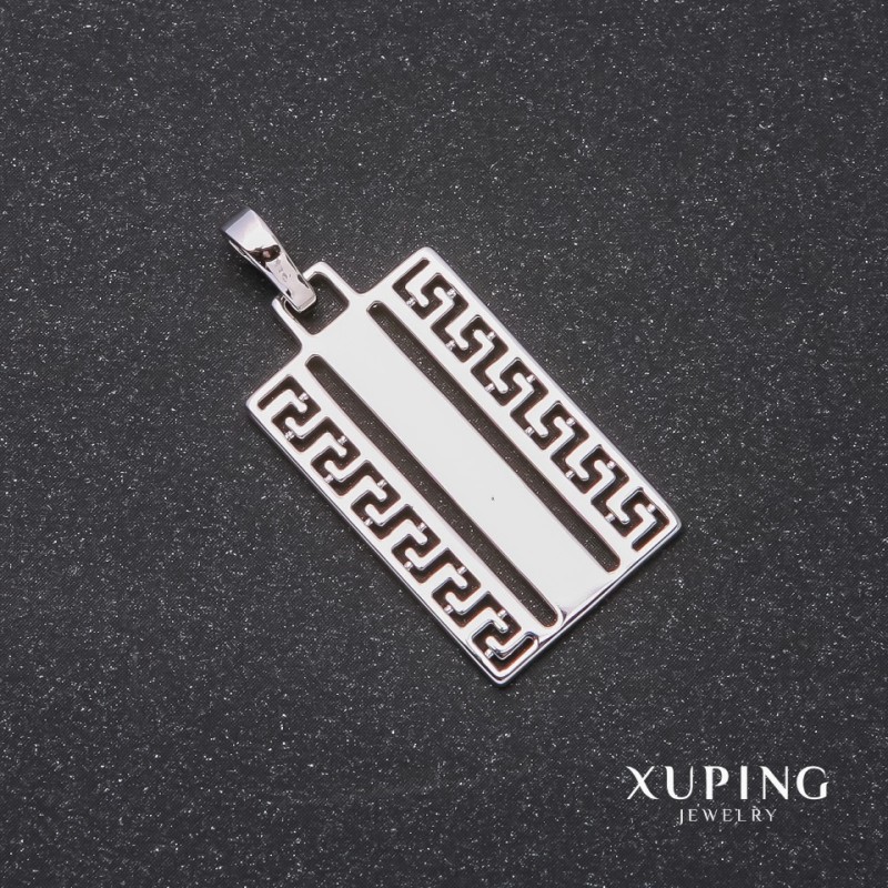 Wisiorek Xuping Versace 36×30×17 mm z powłoką rodową