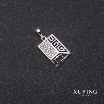 Wisiorek Xuping «Versace» rodowany