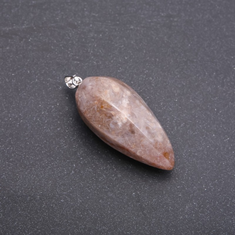 Wisiorek z naturalnego jaspisu 50×20 mm (±)