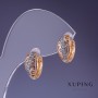 Kolczyki Xuping 13x6 mm "pozłota 18K"
