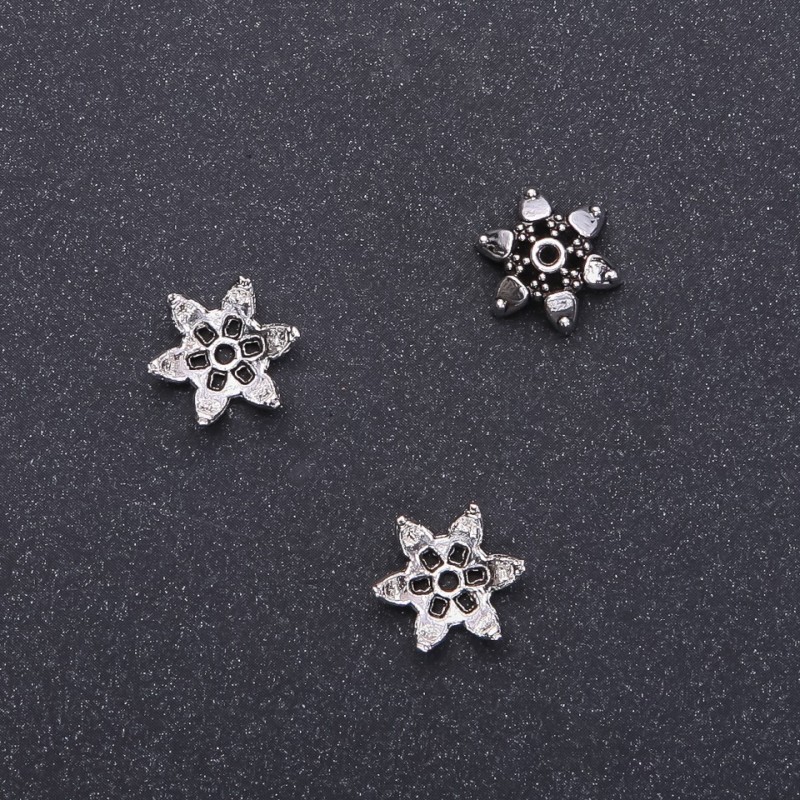 Końcówka do biżuterii, średnica 11 mm, średnica 1,35 mm, opakowanie 20 g, 34 szt. (±)
