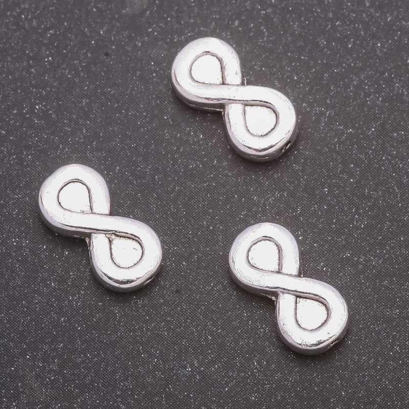 Koralik-wkładka, średnica 13×6 mm, wewnętrzna średnica 0,8 mm, opakowanie 20 g, 23 szt.