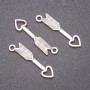 Zawieszka-konektor «Strzała», średnica 30×7 mm, średnica in-1, 7 mm fason. 20 g. ± 19 szt.