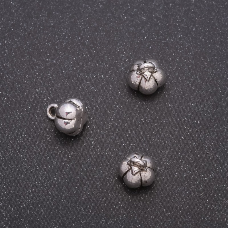 Zawieszka dyniowa, 8×9 mm, otwór 1,6 mm, masa 20 g, zestaw 16 szt.