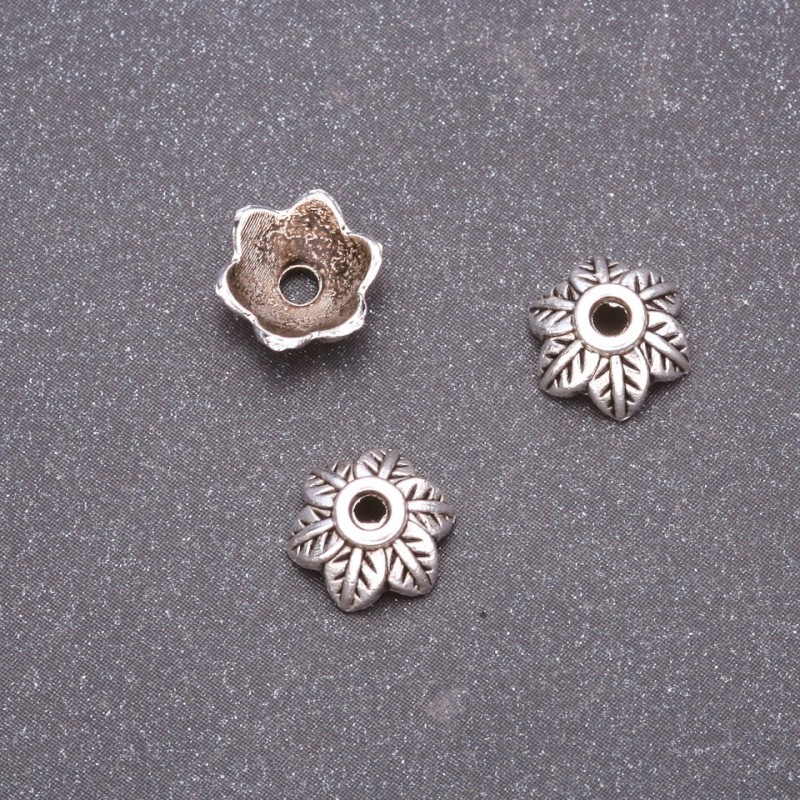 Końcówka do galanterii, średnica 8 mm, opakowanie 20 g, +/- 46 szt.