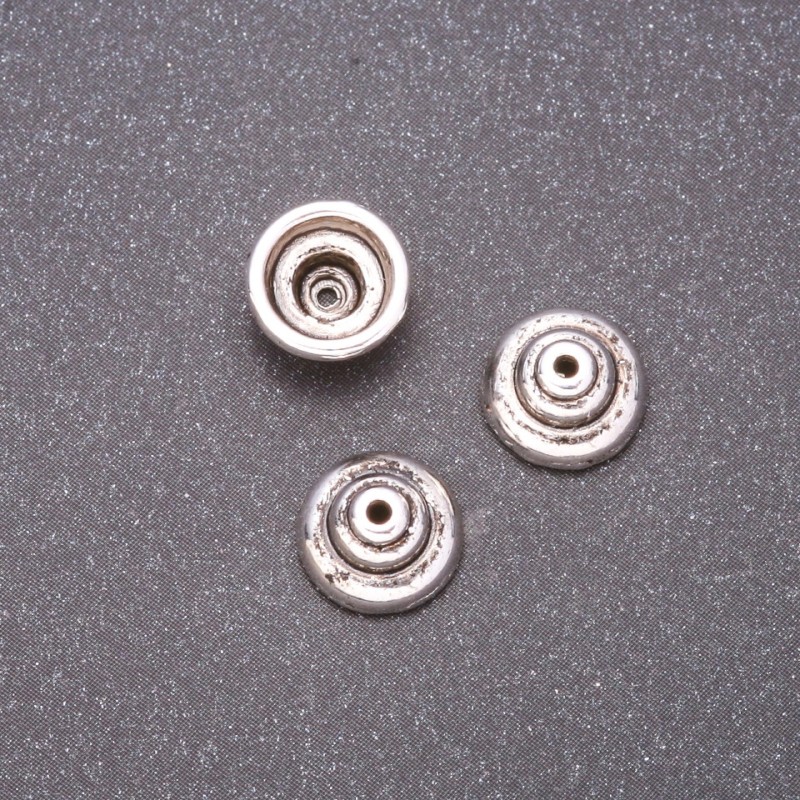 Końcówka do okuć jubilerskich, średnica 9×5 mm, średnica wewnętrzna 2–6,5 mm, opakowanie 20 g ± 27 szt.