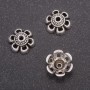Końcówka do biżuterii, średnica 11 mm, średnica wewnętrzna 6 mm, opakowanie 20 g, ±42 szt.