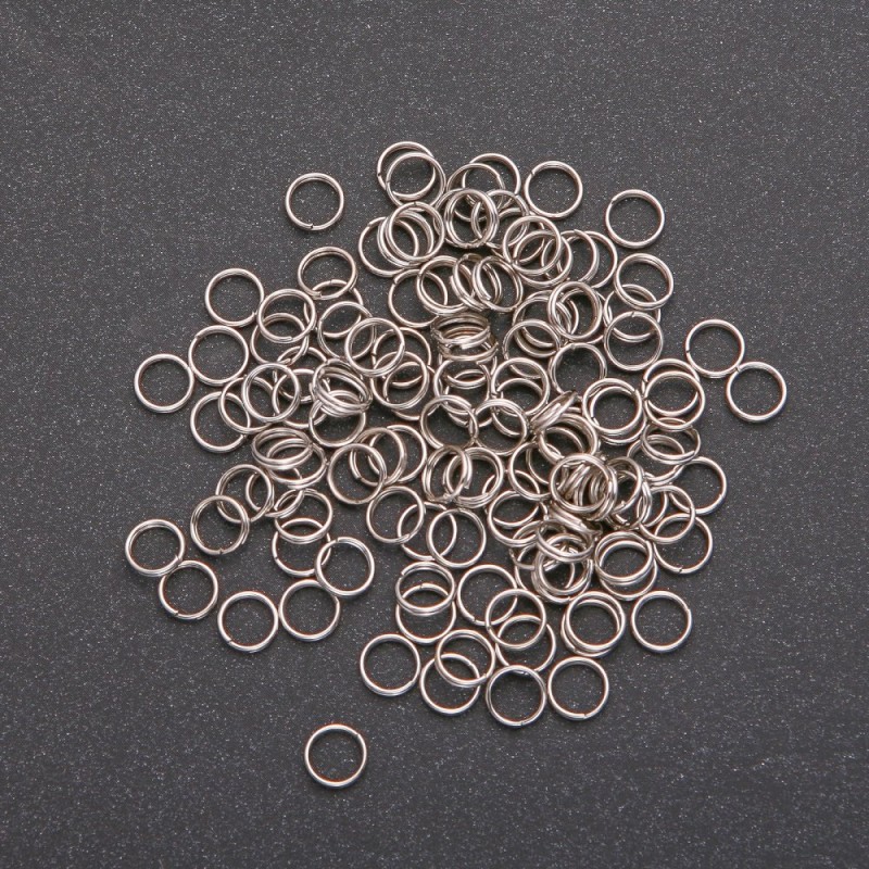 Pierścień sprężynowy zamykany, średnica 6 mm, opakowanie 20 g