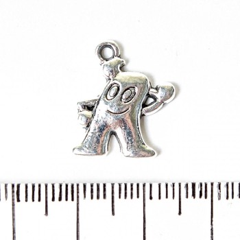 Zapięcia do biżuterii 18×14 mm, opakowanie 20 g ± 11 szt.