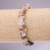 Bransoletka z naturalnego karneolu, drobiny o średnicy 4–6 mm (±), długość 18 cm