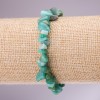 Bransoletka z naturalnego kamienia amazonitu – drobinki na gumce, średnica 5–8 mm, długość 18 cm