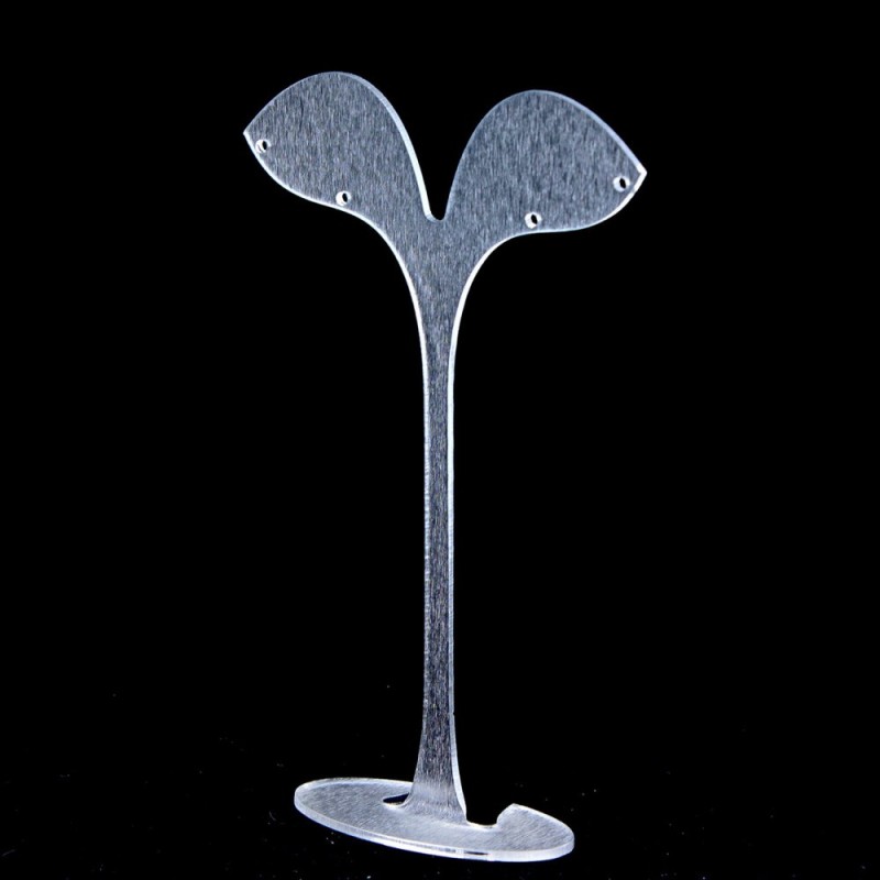 Podstawka na kolczyki, matowy plastik, wysokość 125 mm