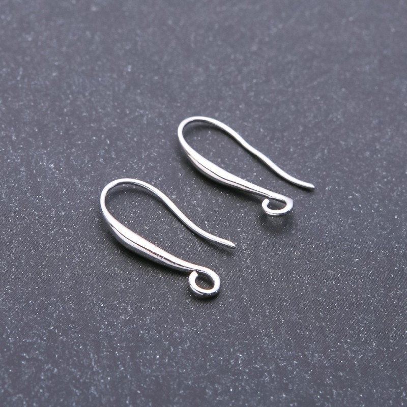 Sztyfty do kolczyków 2x19 mm kolor „srebro” para