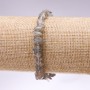 Bransoletka z naturalnego labradorytu – drobne kawałki, średnica 8 mm, długość 18 cm na elastycznej gumce