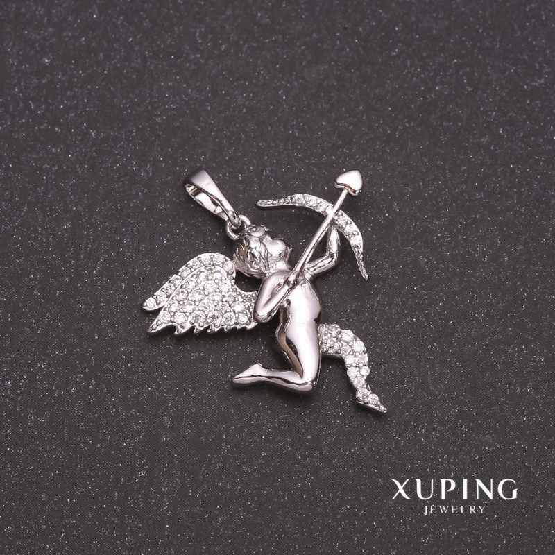 Wisiorek Xuping «Kupidon» rhodiowany 28×25 mm