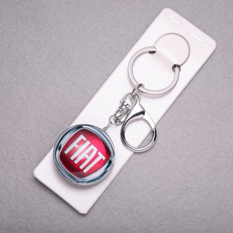 Brelok samochodowy Fiat, długość 10 cm