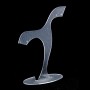 Stojak na kolczyki, matowy plastik, wysokość 160 mm, szerokość 98 mm, głębokość 43 mm