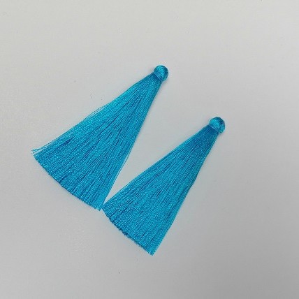 Próbka do rękodzieła – Pędzel „Niebieski”, długość 7 cm, średnica 7 mm, para