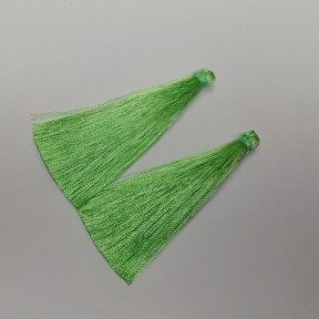 Baza do rękodzieła: pędzelek miętowy, długość 7 cm, średnica 7 mm, para