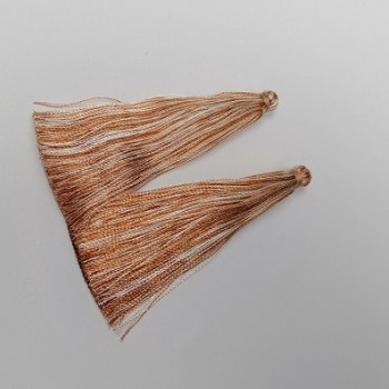 Baza do rękodzieła – Pędzelek „Karmelowa smuga”, długość 7 cm, średnica 7 mm para