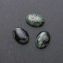 Kaboszon z agatu oceanicznego (syntetyczny) 25×18 mm