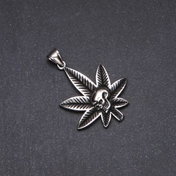 Wisiorek z czaszką 46×38 mm – męski