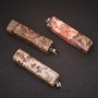 Wisiorek z jaspisu Picasso naturalny 13×54 mm